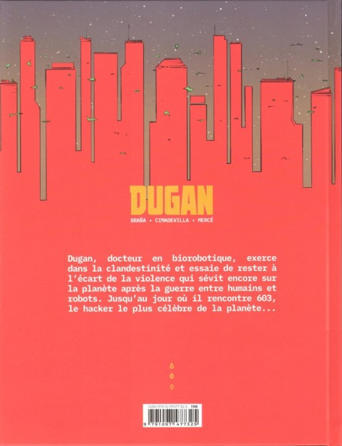 Verso de l'album Dugan