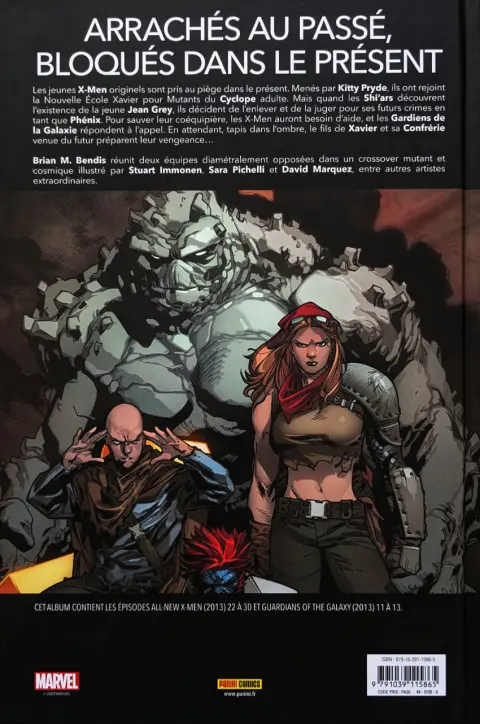 Verso de l'album All-New X-Men Le procès de Jean Grey