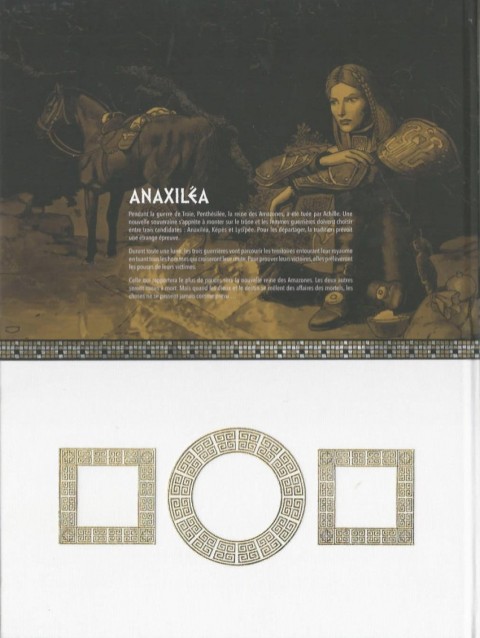 Verso de l'album Anaxiléa