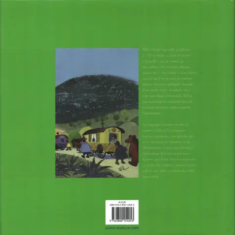 Verso de l'album Le jardin des couleurs