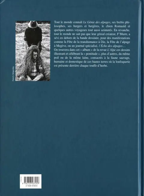 Verso de l'album Eloge de la pentitude