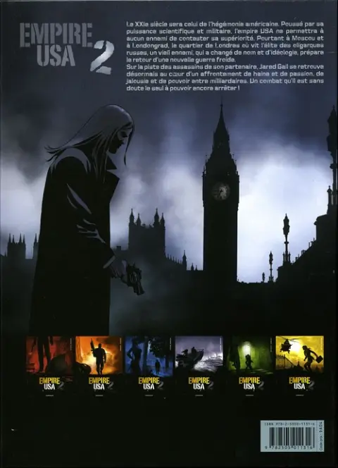 Verso de l'album Empire USA Saison 2 Tome 2