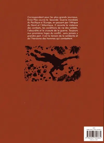 Verso de l'album Ernie Pike Tome 5