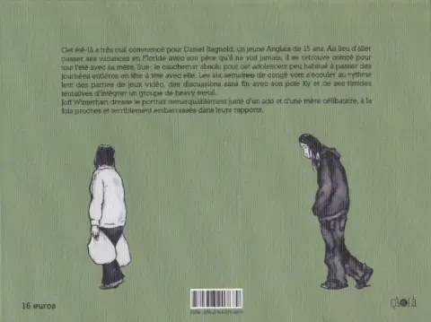 Verso de l'album L'Été des Bagnold