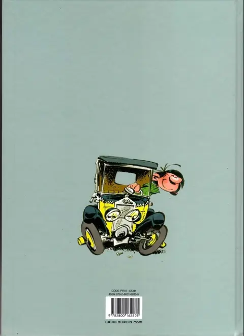 Verso de l'album Gaston Hors-série Tome 4 Roulez, Lagaffe !
