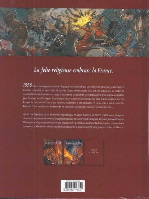 Verso de l'album Les Guerriers de Dieu Tome 2 Les Pendus d'Amboise