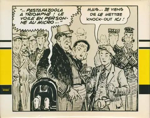 Verso de l'album Abbie an' Slats - P'tit zef poids mouche Vol. 1 1937/1937