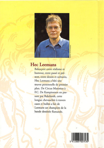 Verso de l'album Jean Gaillard Hec Leemans - En recommandé
