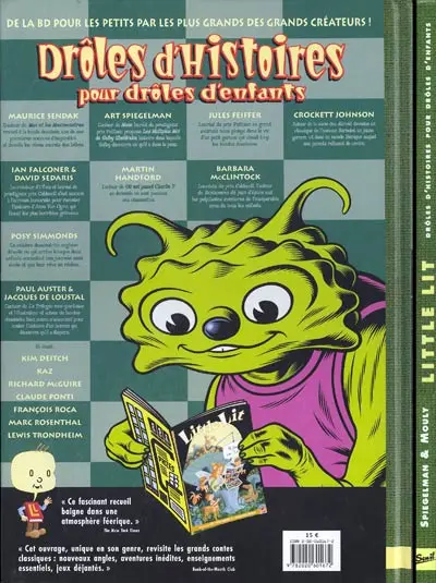Verso de l'album Little Lit Tome 2 Drôles d'histoires pour drôles d'enfants