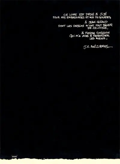 Verso de l'album Mézi avant Mézières