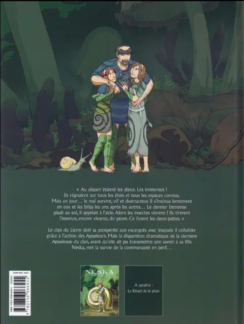 Verso de l'album Neska du clan du Lierre Tome 1 Le Marché des coccinelles