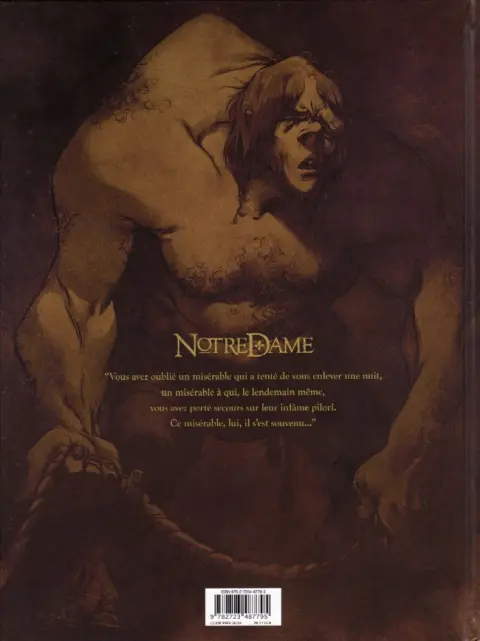 Verso de l'album Notre Dame Tome 2 Ananké