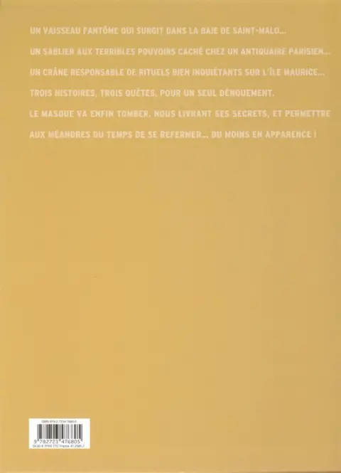 Verso de l'album Ombres