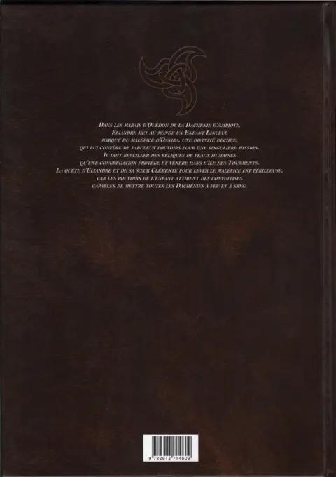 Verso de l'album Osnira Tome 2 Les Pêcheurs de nuages