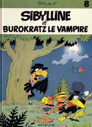 Couverture de l'album Sibylline - Dupuis Tome 8 Sibylline et Burokratz le vampire