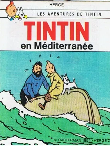 Tintin - Publicités Tome 9 Tintin en Méditerranée