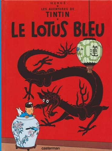 Tintin Tome 5 Le lotus bleu