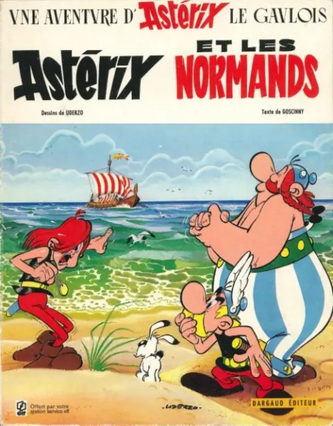 Couverture de l'album Astérix Tome 9 Astérix et les Normands