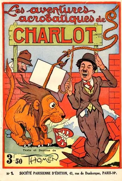 Couverture de l'album Charlot 1ère Série - SPE Tome 1 Les aventures acrobatiques de Charlot