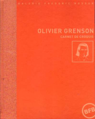 Couverture de l'album Carnet de croquis Olivier Grenson
