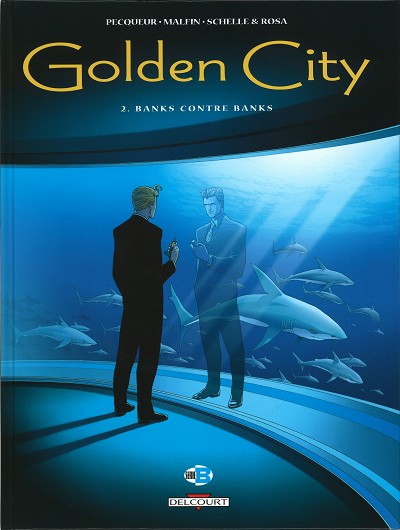 Couverture de l'album Golden City Tome 2 Banks contre Banks