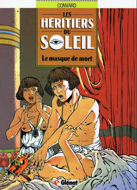 Couverture de l'album Les Héritiers du soleil Tome 1 Le masque de mort