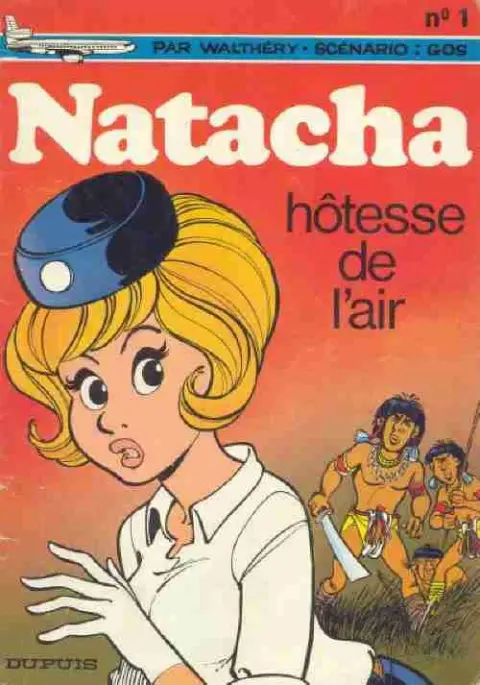 Couverture de l'album Natacha Tome 1 Hôtesse de l'air