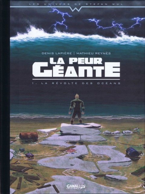 Couverture de l'album La Peur géante Tome 1 La révolte des océans