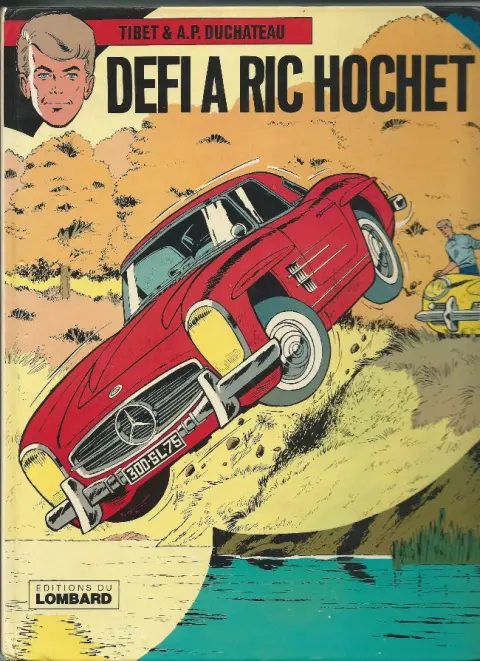 Couverture de l'album Ric Hochet Tome 3 Défi à Ric Hochet