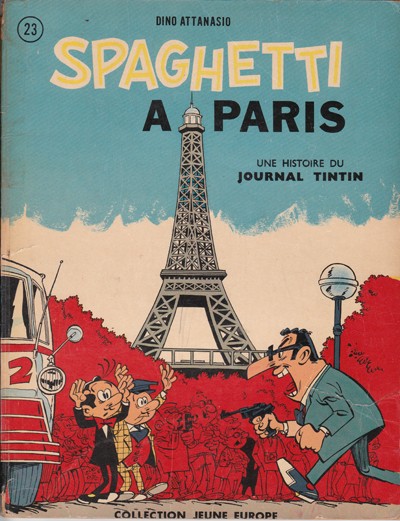 Couverture de l'album Spaghetti Tome 4 Spaghetti à Paris