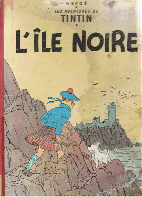 Couverture de l'album Tintin Tome 7 L'île noire