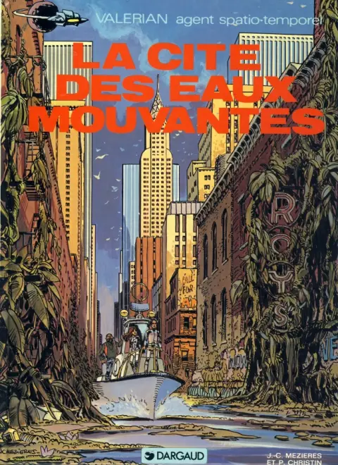 Couverture de l'album Valérian Tome 1 La cité des eaux mouvantes