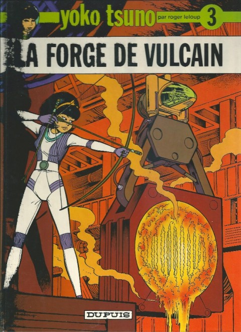 Couverture de l'album Yoko Tsuno Tome 3 La forge de Vulcain