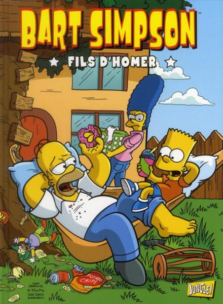 Couverture de l'album Bart Simpson Tome 3 Fils d'Homer