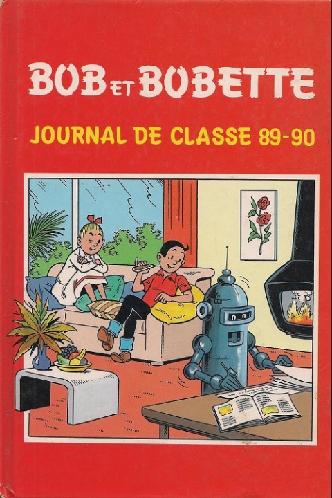 Couverture de l'album Bob et Bobette Journal de classe 89-90