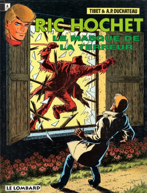 Couverture de l'album Ric Hochet Tome 54 Le masque de la terreur