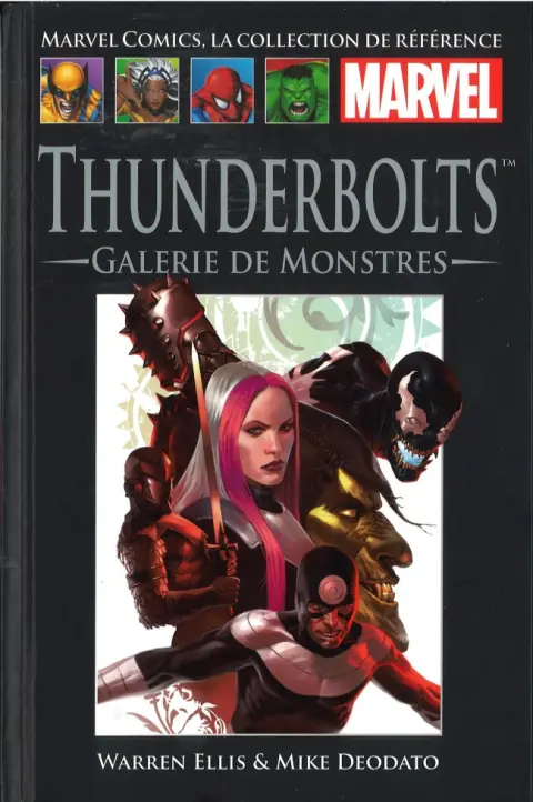 Marvel Comics - La collection de référence Tome 66 Thunderbolts - Galerie de Monstres