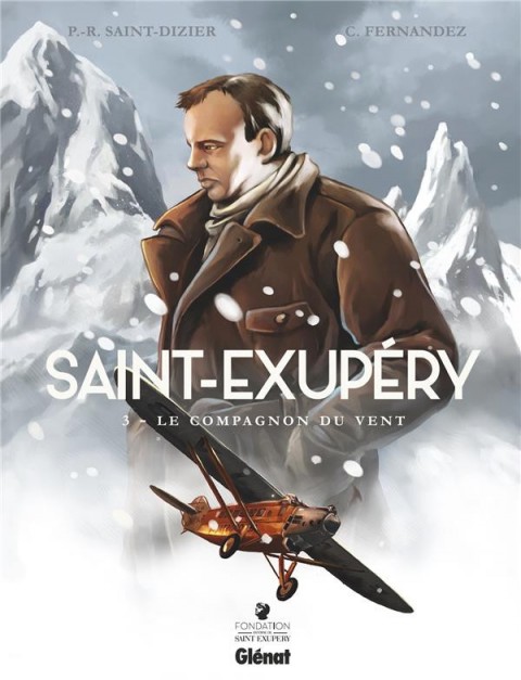 Couverture de l'album Saint-Exupéry Tome 3 Le compagnon du vent