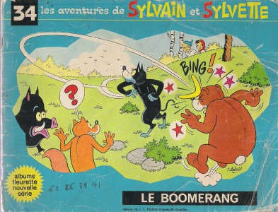 Sylvain et Sylvette Tome 34 Le boomerang