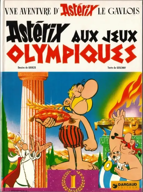 Couverture de l'album Astérix Tome 12 Astérix aux jeux Olympiques