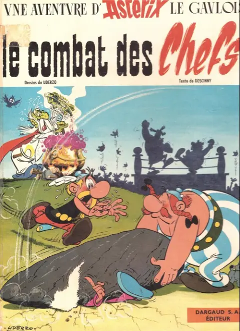 Couverture de l'album Astérix Tome 7 Le combat des chefs