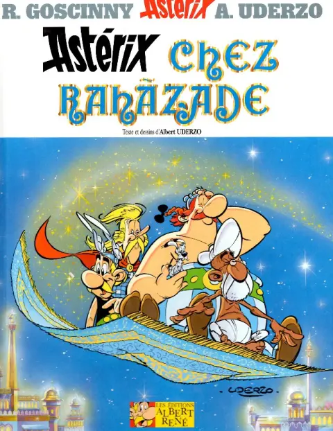 Couverture de l'album Astérix Tome 28 Astérix chez Rahãzade