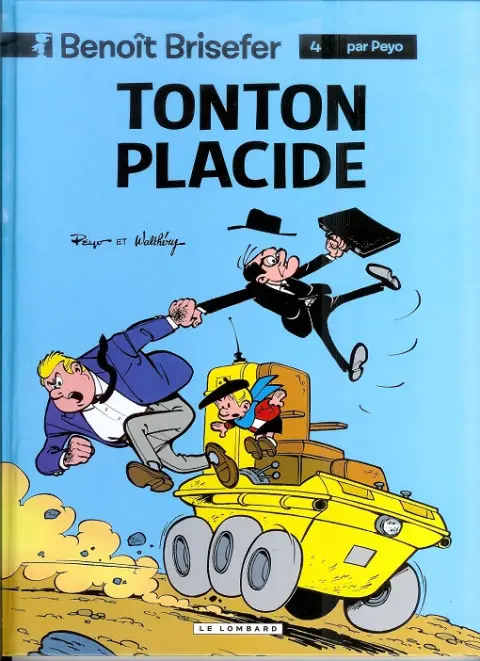 Couverture de l'album Benoît Brisefer Tome 4 Tonton PLacide