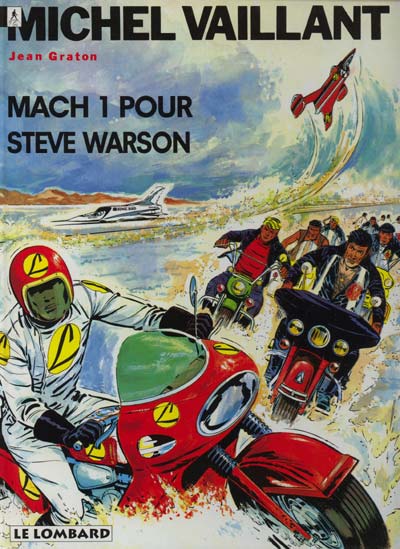 Couverture de l'album Michel Vaillant Tome 14 Mach 1 pour Steve Warson