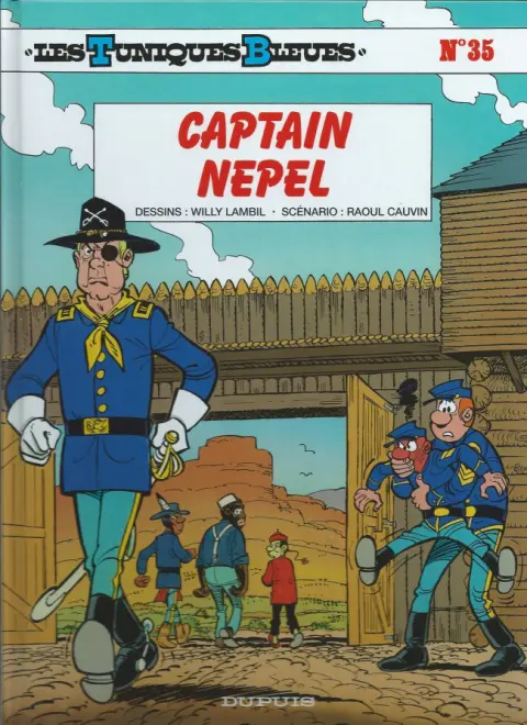 Couverture de l'album Les Tuniques Bleues Tome 35 Captain Nepel