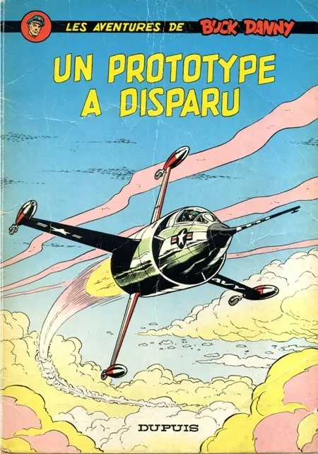 Couverture de l'album Buck Danny Tome 21 Un prototype a disparu