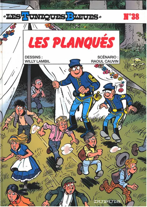 Couverture de l'album Les Tuniques Bleues Tome 38 Les planqués