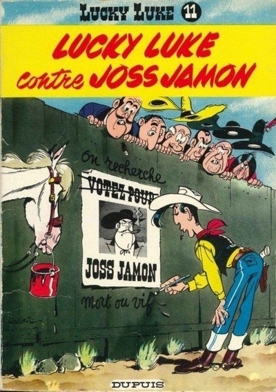 Couverture de l'album Lucky Luke Tome 11 Lucky Luke contre Joss Jamon
