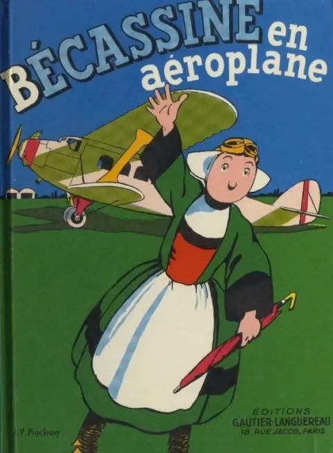 Couverture de l'album Bécassine Tome 16 Bécassine en aéroplane