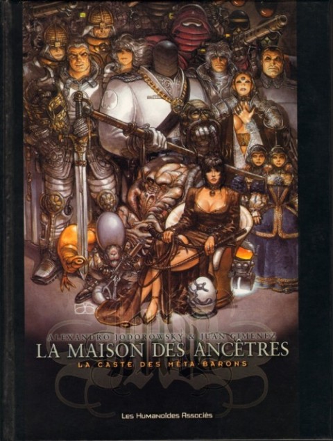 Couverture de l'album La Caste des Méta-Barons La Maison des Ancêtres